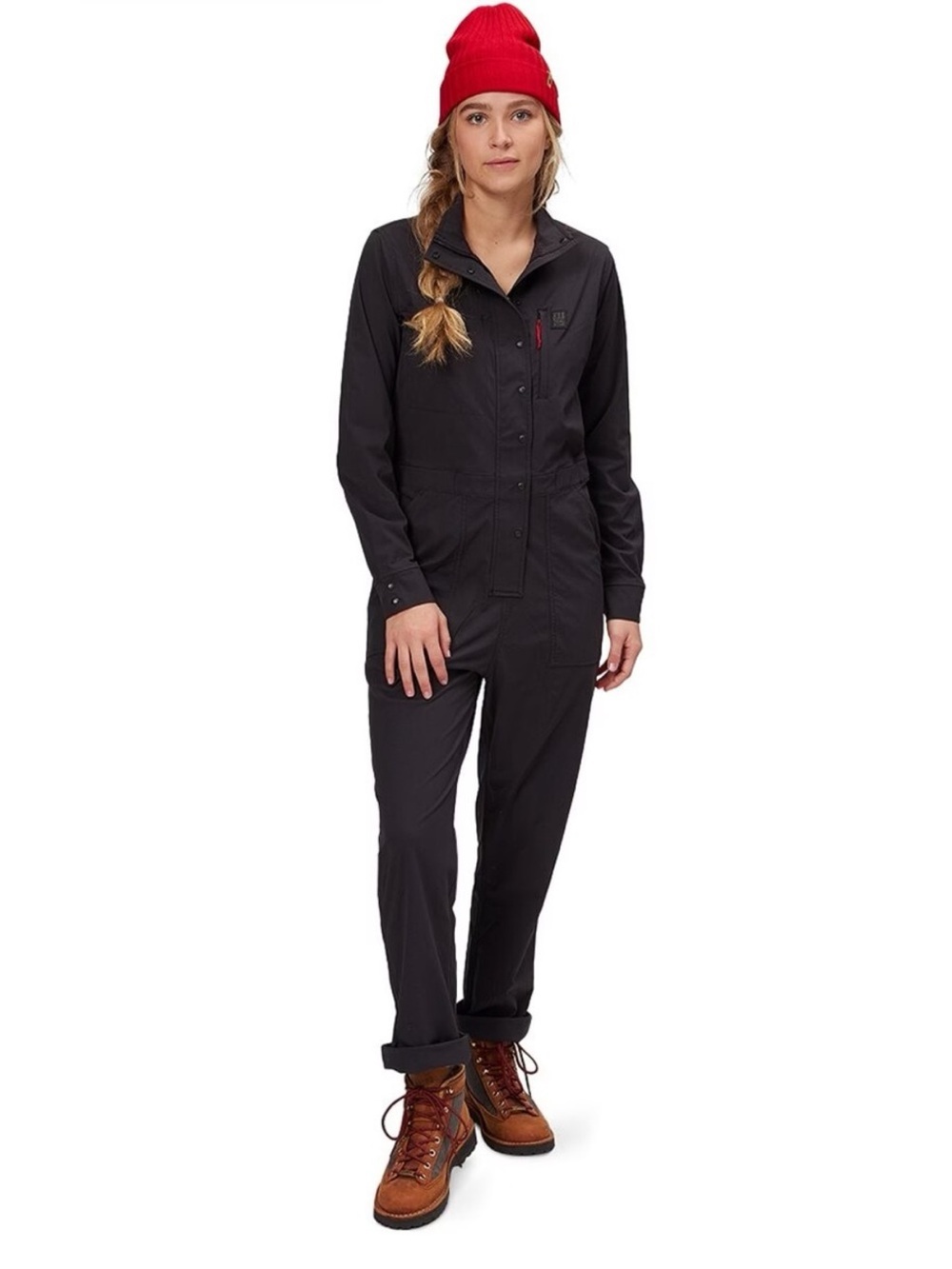 Topo Designs Black Women's Coverall Jumpsuit